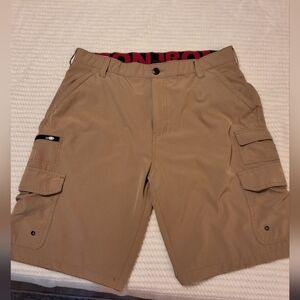 Men's Khaki Cargo Shorts
